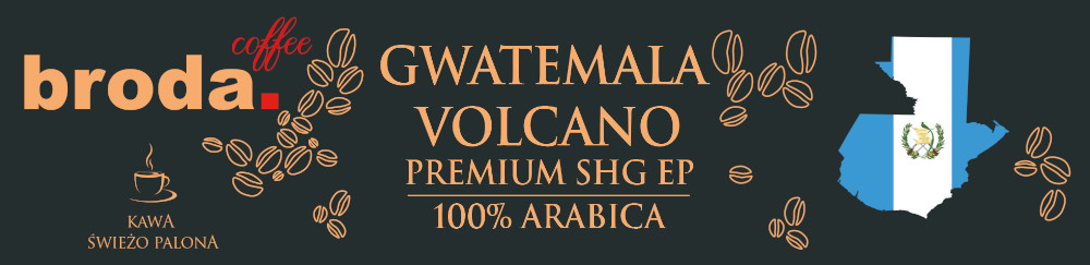 Kawa Świeżo Palona Gwatemala Volcano